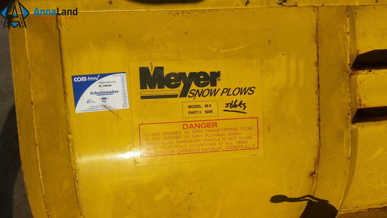  Відвал для снігу Meyer M-9 Snow Plows - 6 - Annaland.com.ua.jpg Продаж бу сг техніки з Нідерландів
